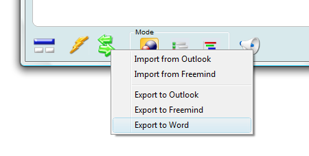 Export Goalenforcer to MS Word